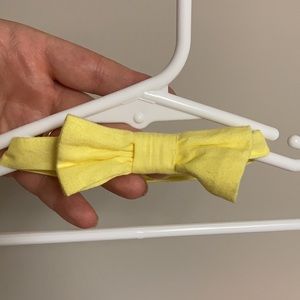 Yellow Baby Bow Tie